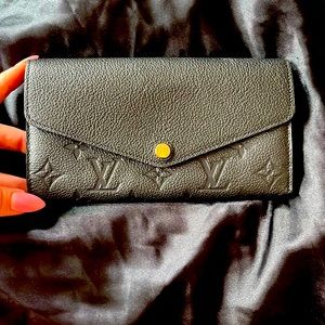 Louis Vuitton- The Sarah Wallet- Leather